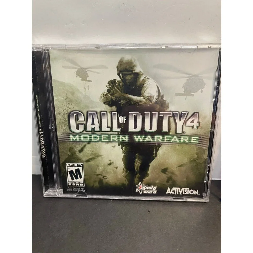 Call of Duty 4 Modern Warfare PC video games & Black Ops 2007 2010